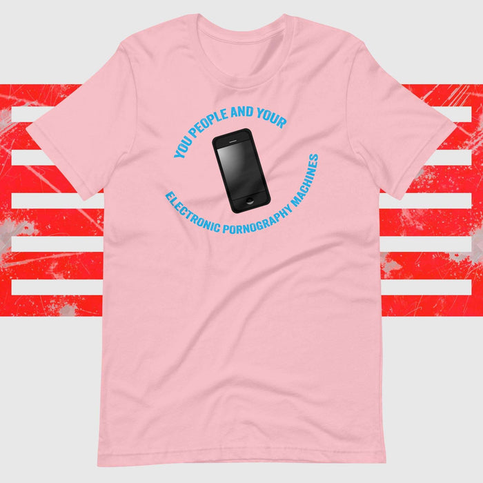 Electronic Pornography Machines - The Dude Abides - T-shirt - Cell phone - clever - design