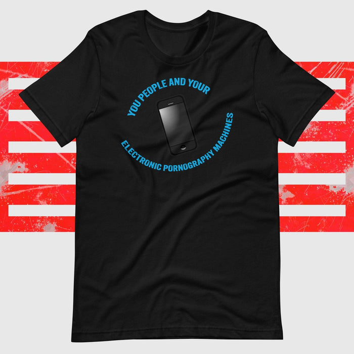 Electronic Pornography Machines - The Dude Abides - T-shirt - Cell phone - clever - design
