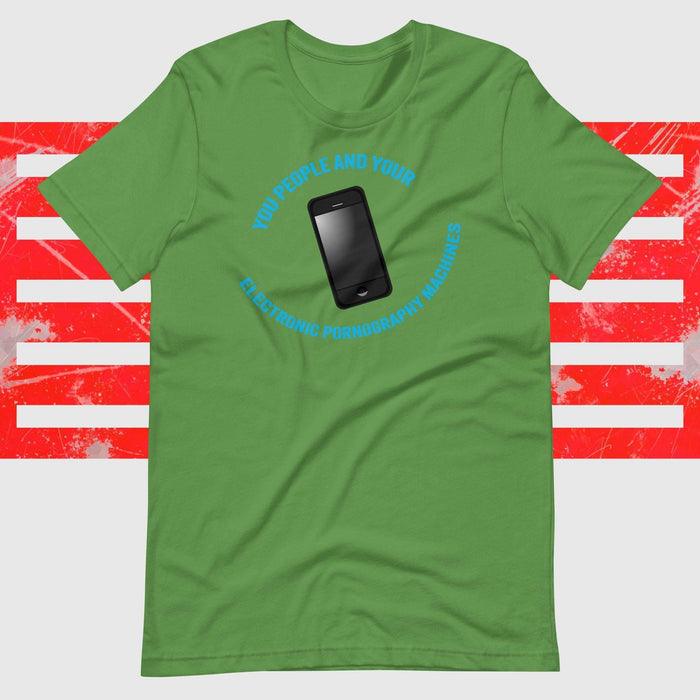 Electronic Pornography Machines - The Dude Abides - T-shirt - Cell phone - clever - design