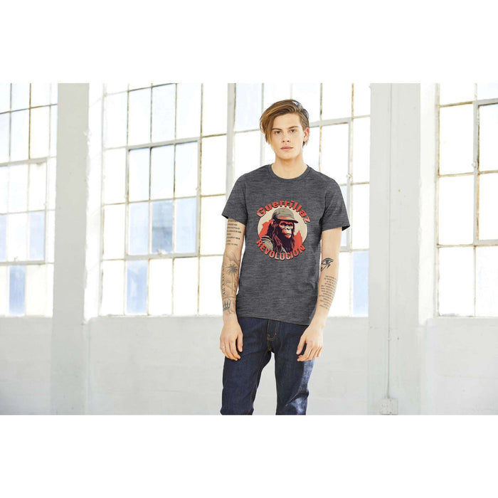 Guerrillaz Revolucion #1: Embrace the Revolution for Change Unisex t-shirt - The Dude Abides - animal - Dark Grey Heather