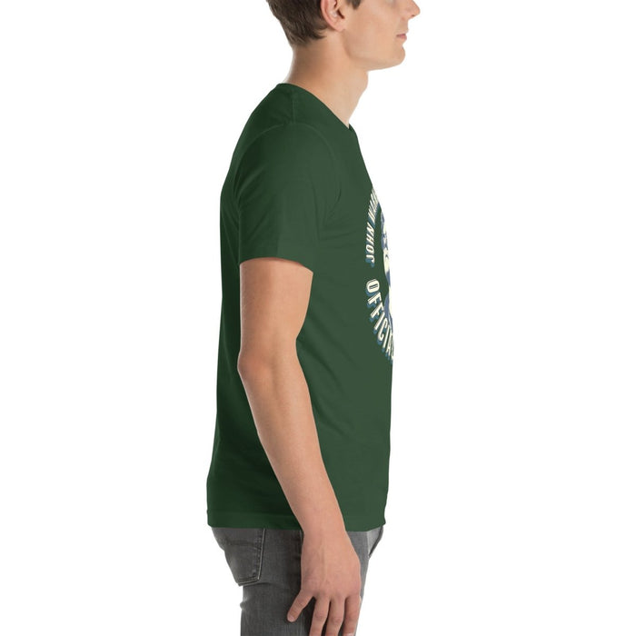 John Hinckley Jr Official Fan Club Unisex t-shirt - The Dude Abides® - Abide - absurd history humor - Big Lebowski - style humor shirt