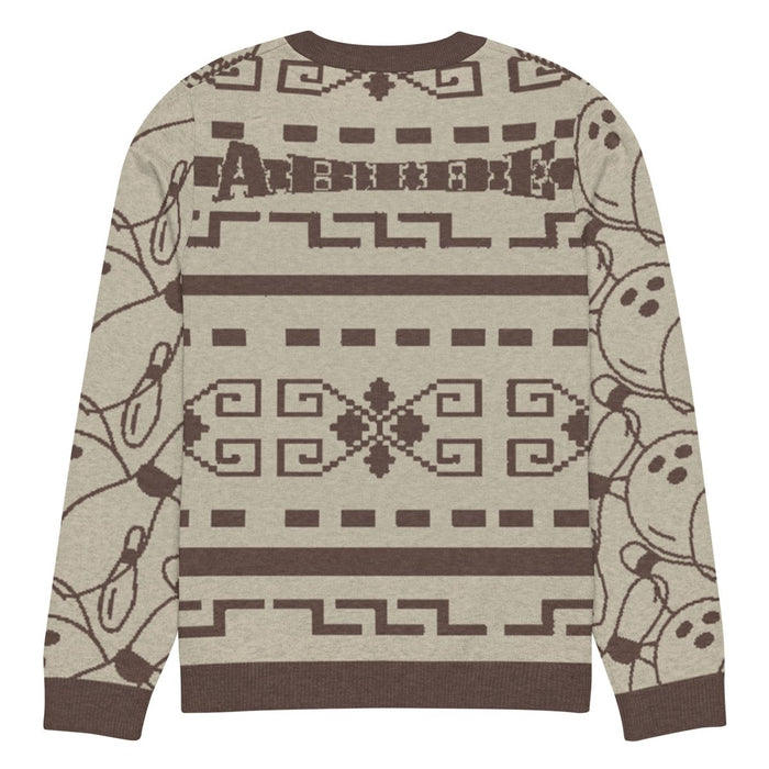 Knitted crew neck sweater - The Dude Abides® -