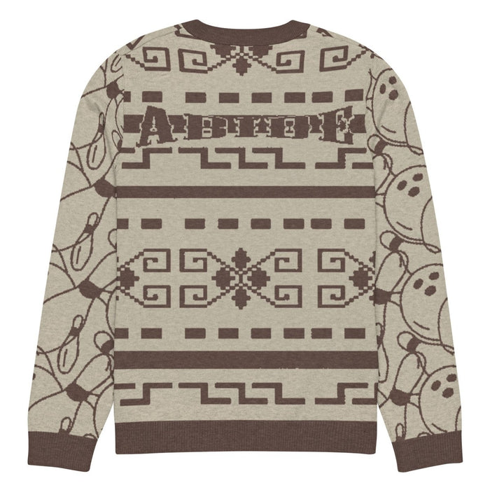 Knitted crew neck sweater - The Dude Abides® -