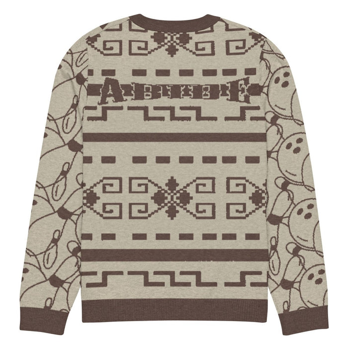 Knitted crew neck sweater - The Dude Abides® -