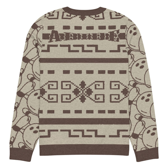 Knitted crew neck sweater - The Dude Abides® -