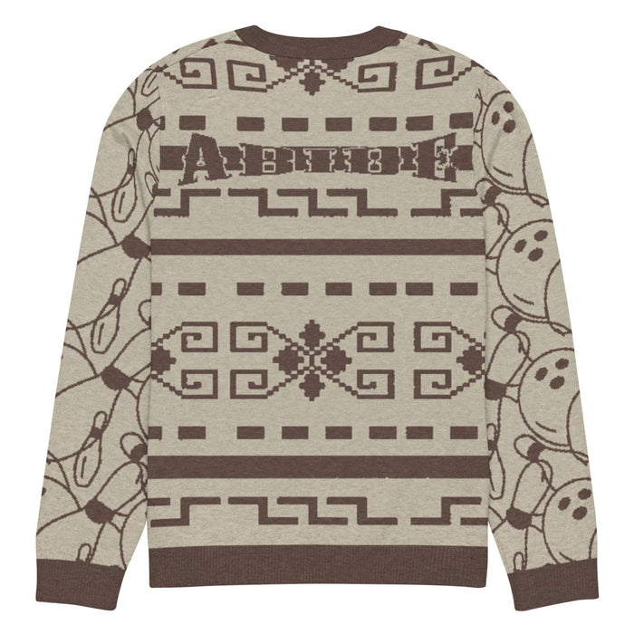 Knitted crew neck sweater - The Dude Abides® -