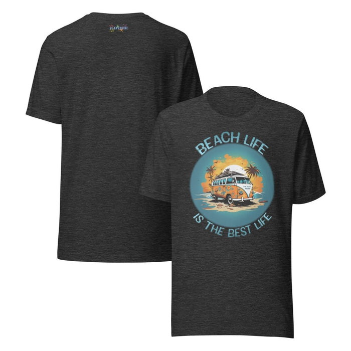 Retro Beach Life Tee: Cruise the Coast with a 60s Surf Van - The Dude Abides® - T-shirt - 60's classic - adventure - Beach