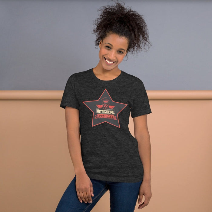 The Antisocial Socialist Design Unisex T - shirt - The Dude Abides® - T - Shirt - America - Antisocial Socialist design - balance the world shirt