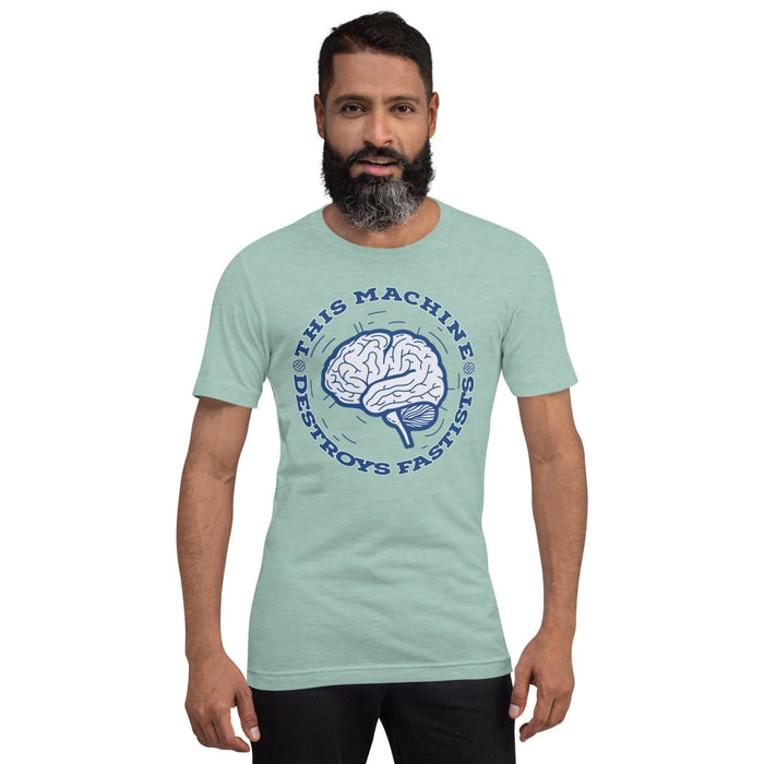 This Machine Destroys Fascists Design Unisex t-shirt - The Dude Abides® - T-Shirt - abide - abide the dude - activism