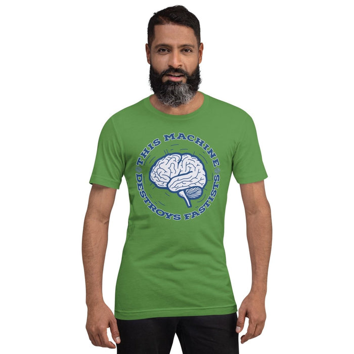 This Machine Destroys Fascists Design Unisex t-shirt - The Dude Abides® - T-Shirt - abide - abide the dude - activism
