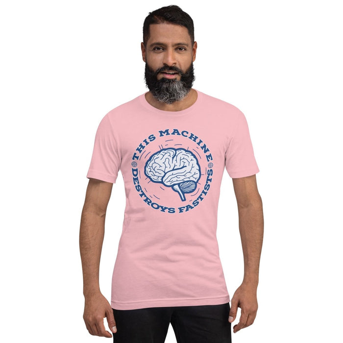 This Machine Destroys Fascists Design Unisex t-shirt - The Dude Abides® - T-Shirt - abide - abide the dude - activism