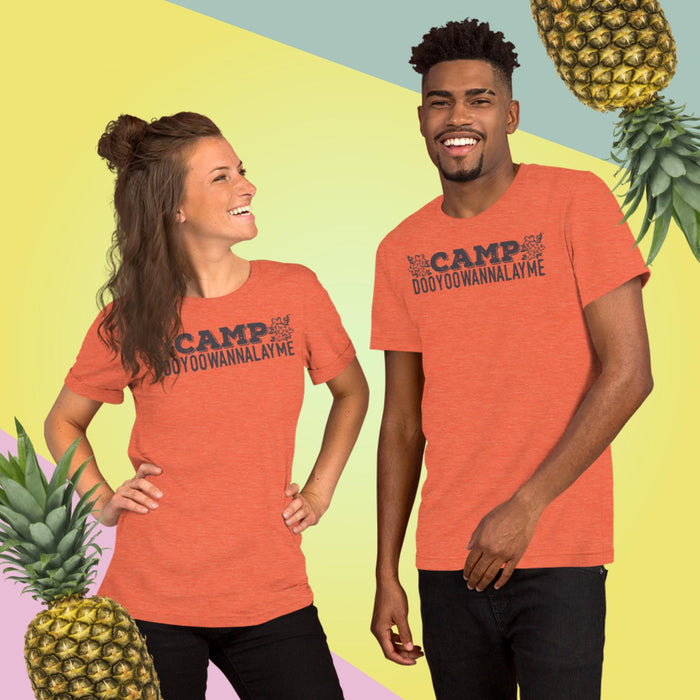 Camp Dooyoowannalayme - The Dude Abides - T-shirt - clever - design - funny