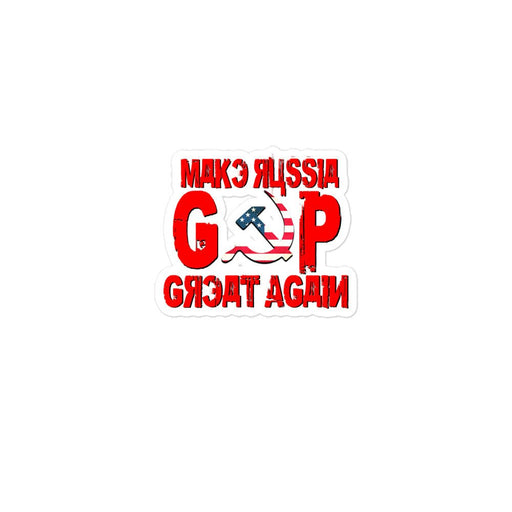 GOP -Make Russia Great Again Bubble-free stickers - The Dude Abides - Anti-fascism - Anti-fascist - Antifa