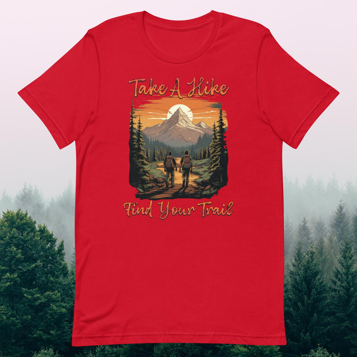 Hiking - Take A Hike And Find Your Trail - The Dude Abides - T-shirt - backpacking - Backpacking essentials - camping