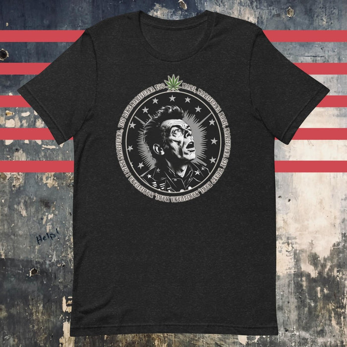 I Like Marijuana - Black Mojo Nixon Unisex t-shirt - The Dude Abides - Mojo Nixon - Mojo Nixon "I Like Marijuana" lyrics