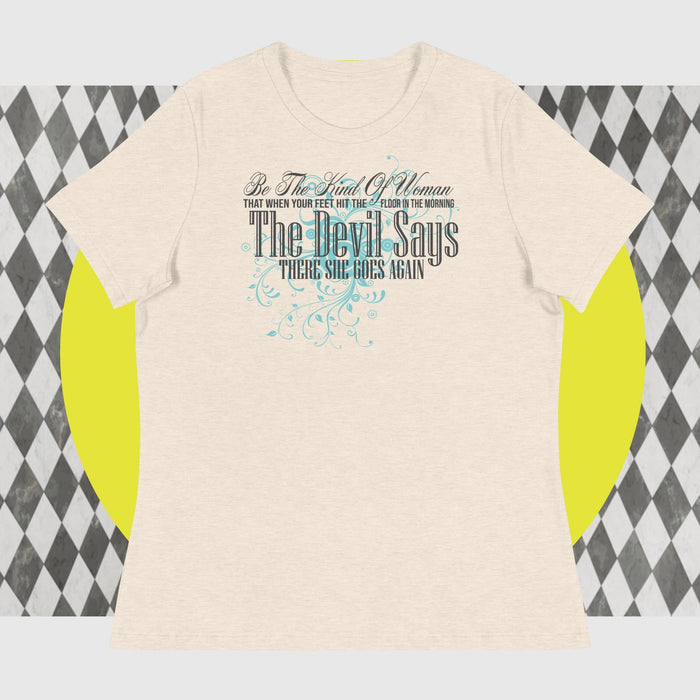 The Devil Says... - The Dude Abides - clever - design - devil