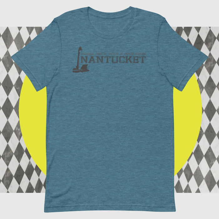 There Once Was A Man From Nantucket - The Dude Abides - T-shirt - clever - design - dirty