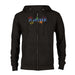 Abide Design Classic Unisex Zip Hoodie - The Dude Abides - Hoody - 60's classic - abide - bowling