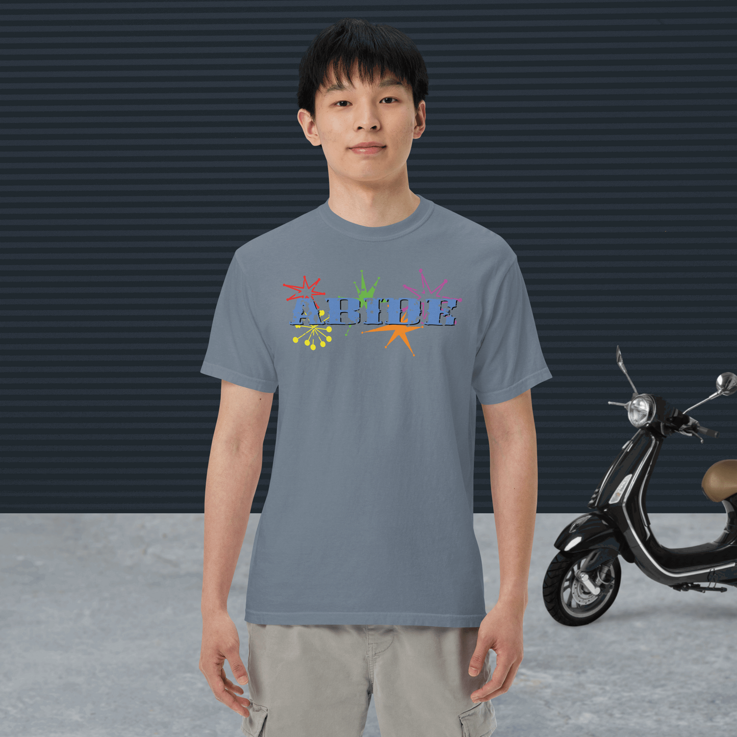 Abide Design For Men - The Dude Abides - T-shirt - abide - design - Dude