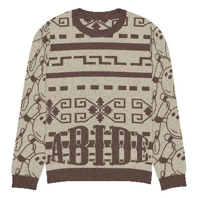 Abide & Roll: The Dude’s Knitted Bowling Sweater That Really Ties Your Look Together - The Dude Abides® - Sweater - abide - abide dude - Abide sweater