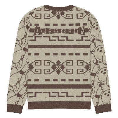 Abide & Roll: The Dude’s Knitted Bowling Sweater That Really Ties Your Look Together - The Dude Abides® - Sweater - abide - abide dude - Abide sweater