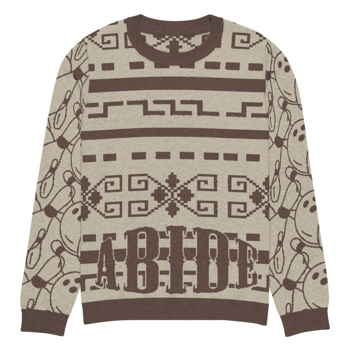 Abide & Roll: The Dude’s Knitted Bowling Sweater That Really Ties Your Look Together - The Dude Abides® - Sweater - abide - abide dude - Abide sweater