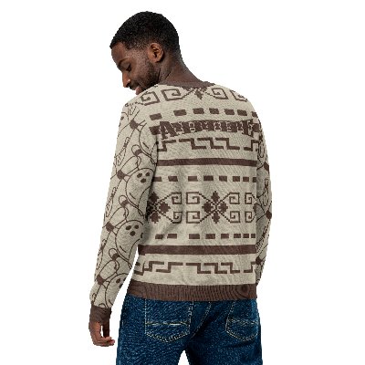 Abide & Roll: The Dude’s Knitted Bowling Sweater That Really Ties Your Look Together - The Dude Abides® - Sweater - abide - abide dude - Abide sweater