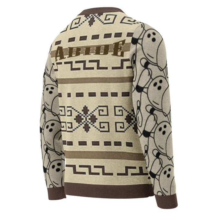 Abide & Roll: The Dude’s Knitted Bowling Sweater That Really Ties Your Look Together - The Dude Abides® - Sweater - abide - abide dude - Abide sweater