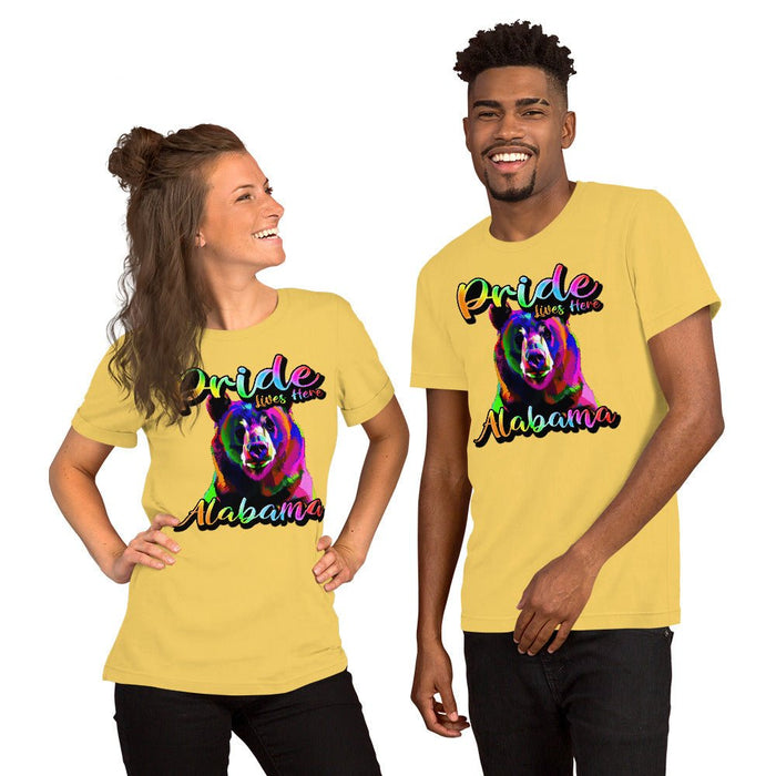 Alabama State Animal - Pride Lives Here Design Unisex t-shirt - The Dude Abides - T-Shirt - Birthday Gift - boyfriend - Celebrating diversity and inclusivity through pride-themed products