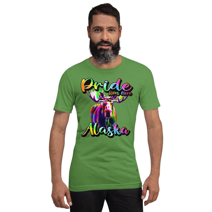 Alaska State Animal - Pride Lives Here Design Unisex t-shirt - The Dude Abides - T-Shirt - Birthday Gift - boyfriend - Celebrating diversity and inclusivity through pride-themed products