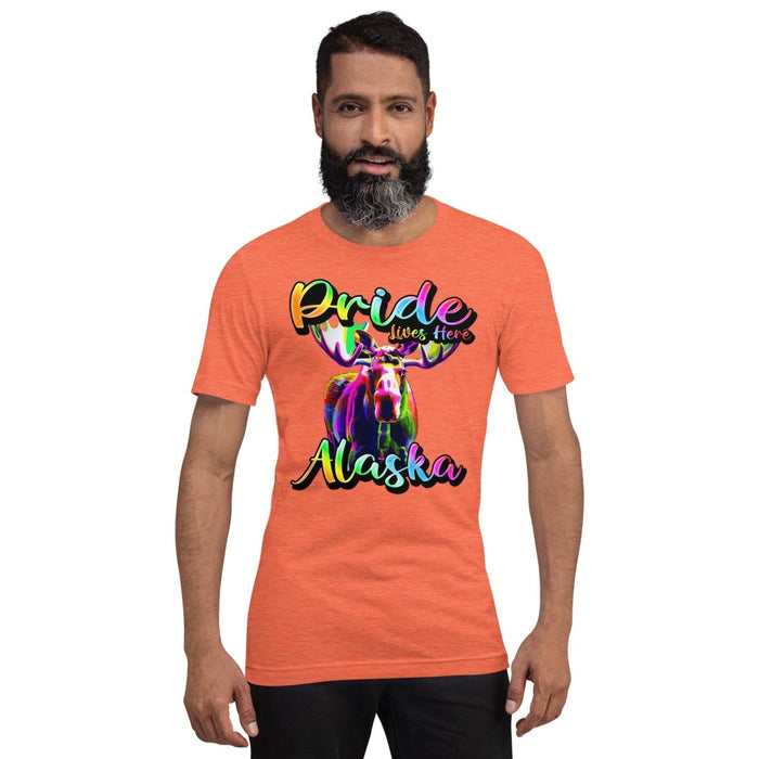 Alaska State Animal - Pride Lives Here Design Unisex t-shirt - The Dude Abides - T-Shirt - Birthday Gift - boyfriend - Celebrating diversity and inclusivity through pride-themed products