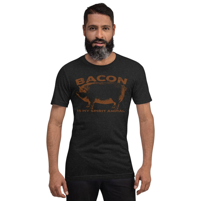 Bacon Is My Spirit Animal Unisex t-shirt - The Dude Abides - T-shirt - bacon - bacon apparel - bacon connoisseurs