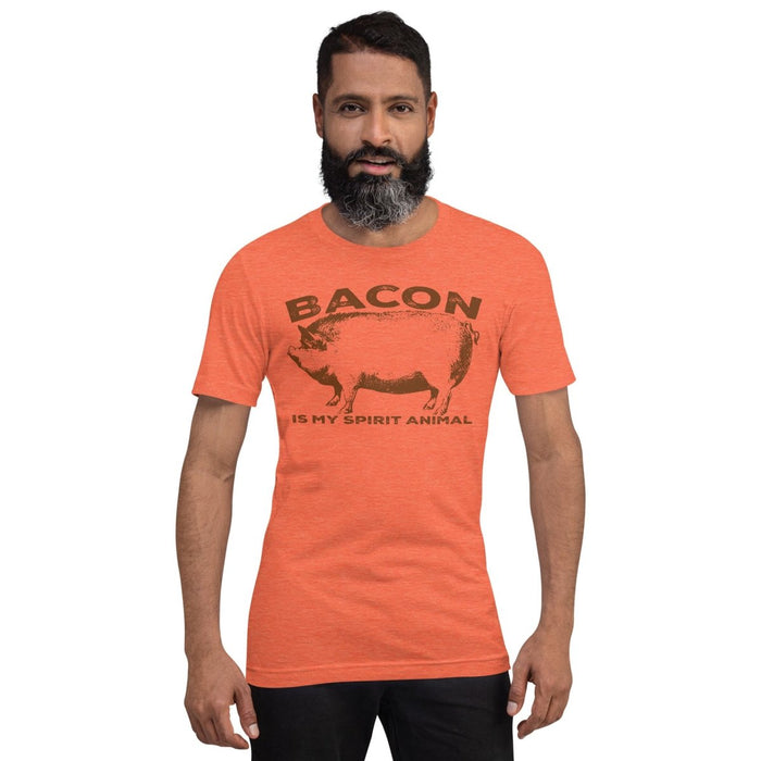 Bacon Is My Spirit Animal Unisex t-shirt - The Dude Abides - T-shirt - bacon - bacon apparel - bacon connoisseurs