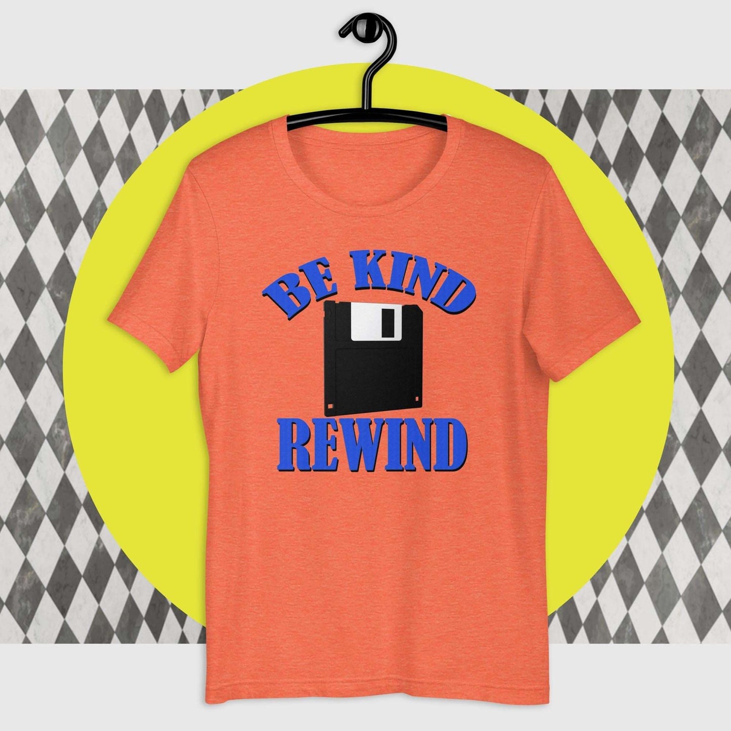 Be Kind Rewind - The Dude Abides - T-shirt - Be Kind Rewind - design - floppy disk