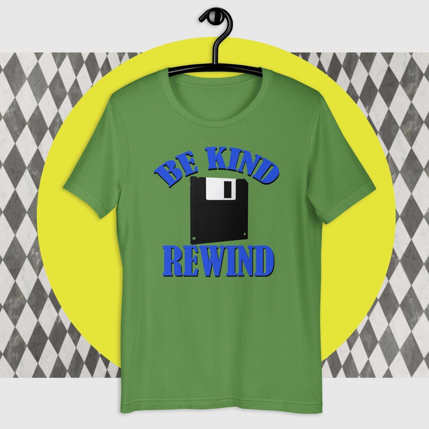 Be Kind Rewind - The Dude Abides - T-shirt - Be Kind Rewind - design - floppy disk