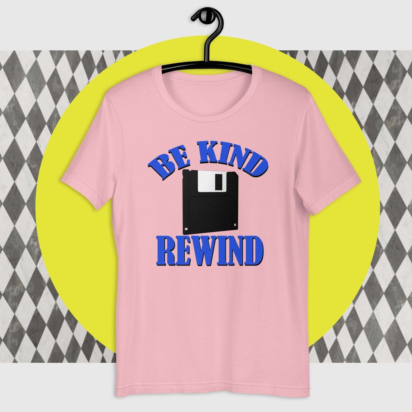 Be Kind Rewind - The Dude Abides - T-shirt - Be Kind Rewind - design - floppy disk