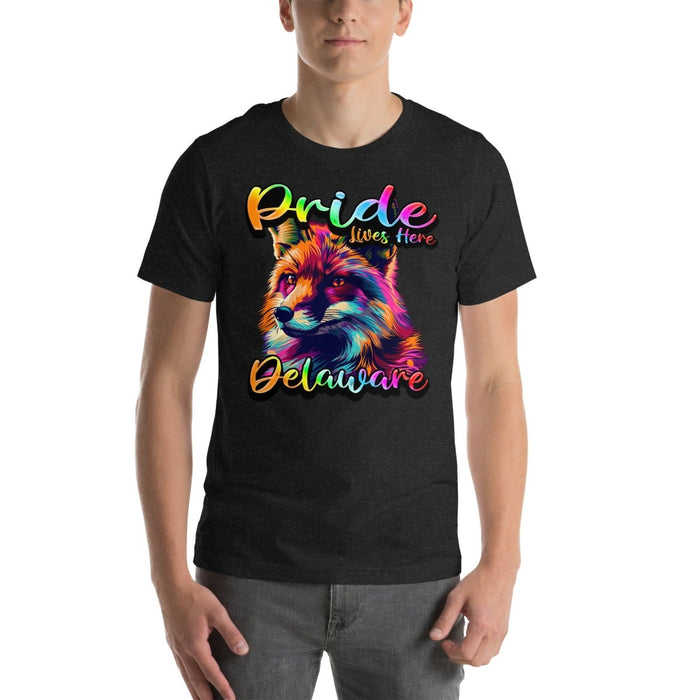 Delaware State Animal - Pride Lives Here Design Unisex t-shirt - The Dude Abides - T-Shirt - Birthday Gift - boyfriend - Celebrating diversity and inclusivity through pride-themed products