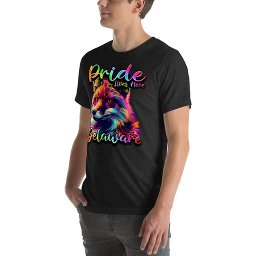 Delaware State Animal - Pride Lives Here Design Unisex t-shirt - The Dude Abides - T-Shirt - Birthday Gift - boyfriend - Celebrating diversity and inclusivity through pride-themed products