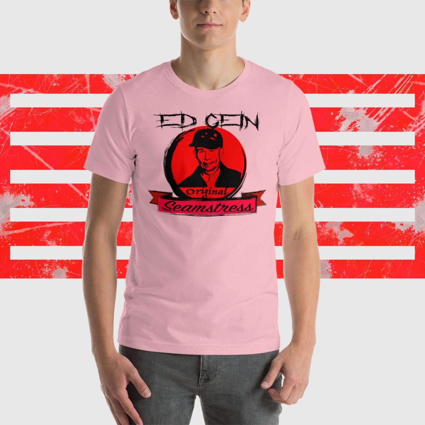 Ed Gein - Original Seamstress - The Dude Abides - T-shirt - bad guys - crime drama - design