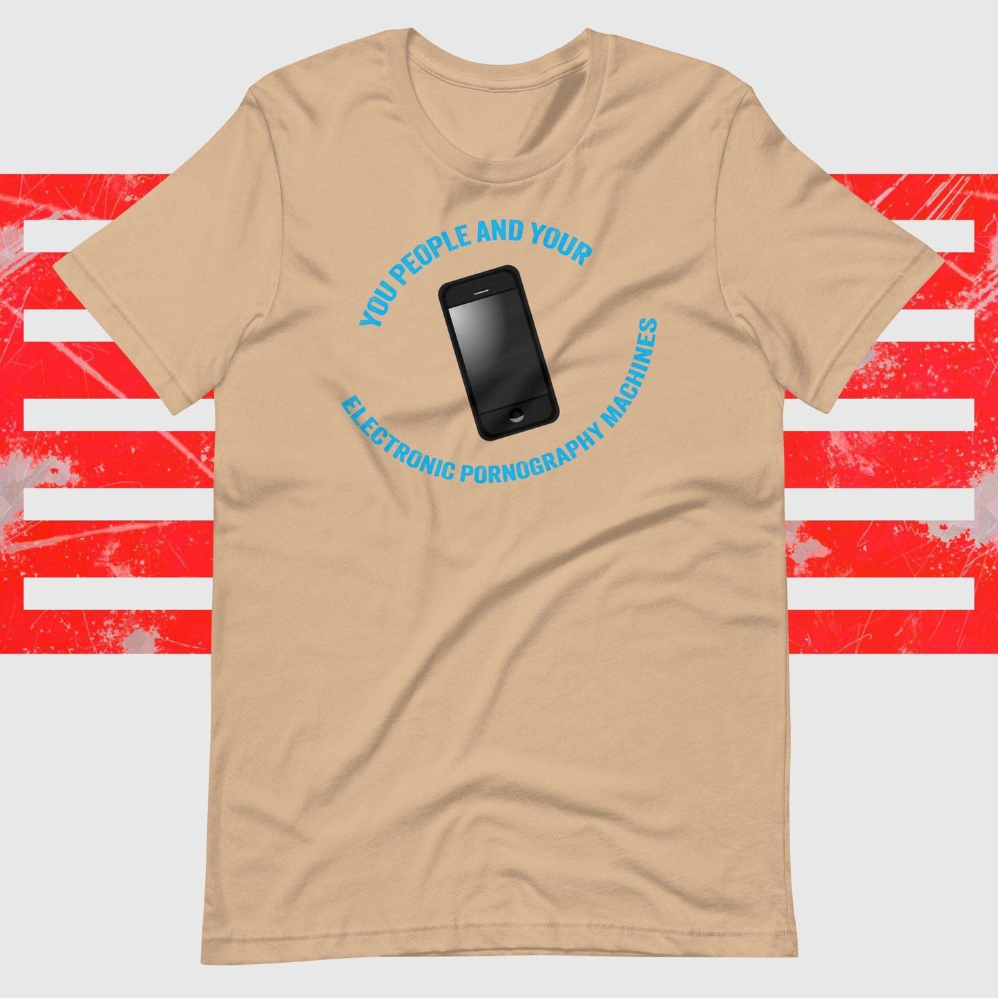 Electronic Pornography Machines - The Dude Abides - T-shirt - Cell phone - clever - design