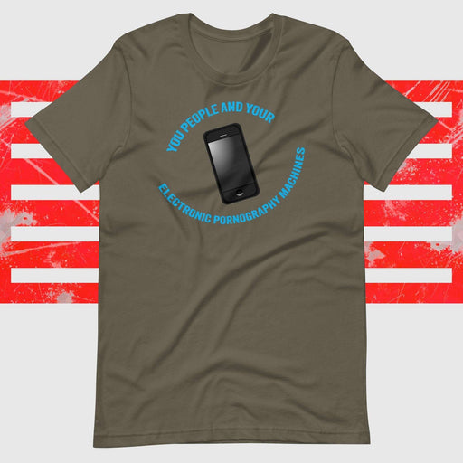 Electronic Pornography Machines - The Dude Abides - T-shirt - Cell phone - clever - design