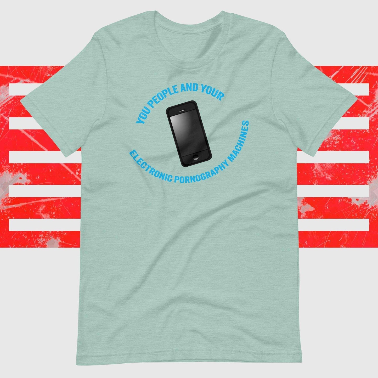 Electronic Pornography Machines - The Dude Abides - T-shirt - Cell phone - clever - design