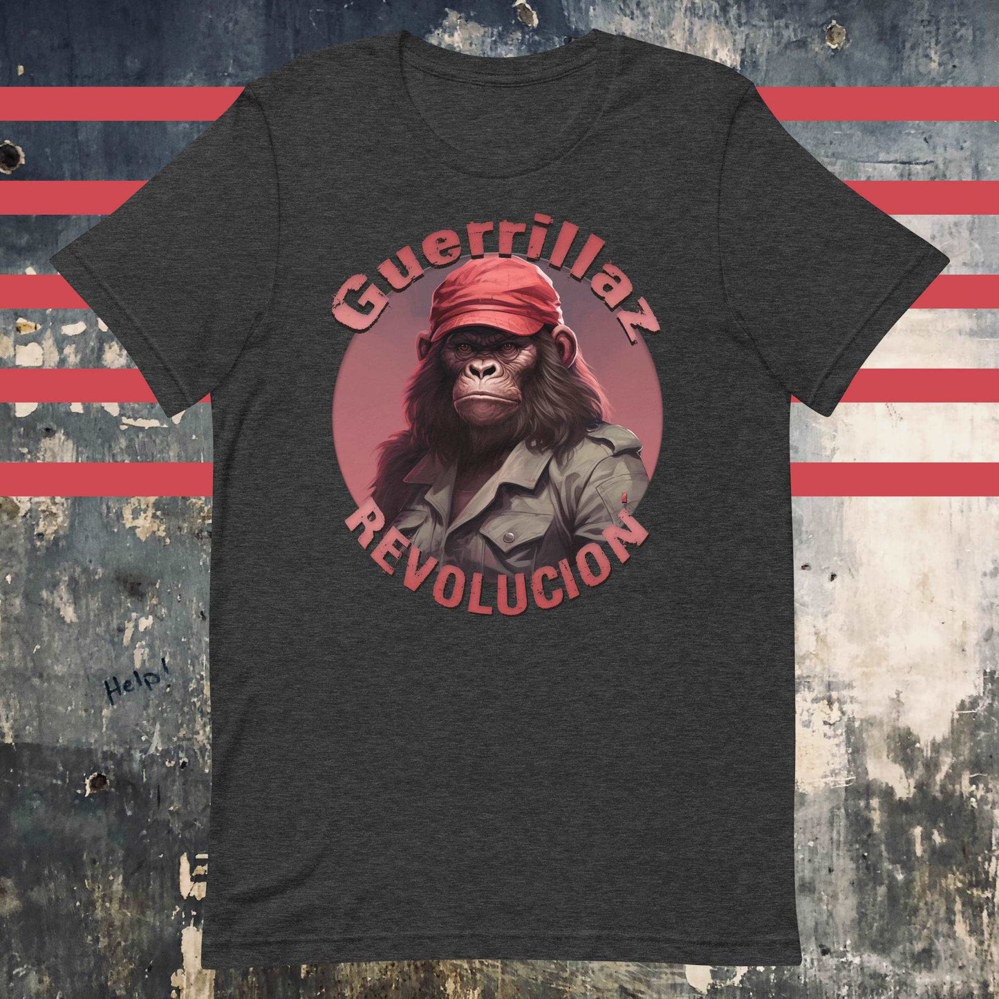 Guerrillaz Revolucion #11: Embrace the Revolution for Change Unisex t-shirt - The Dude Abides - T-shirt - activism