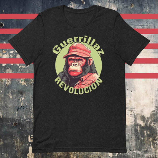 Guerrillaz Revolucion #2: Embrace the Revolution for Change Unisex t-shirt - The Dude Abides - T-shirt - activism - animal