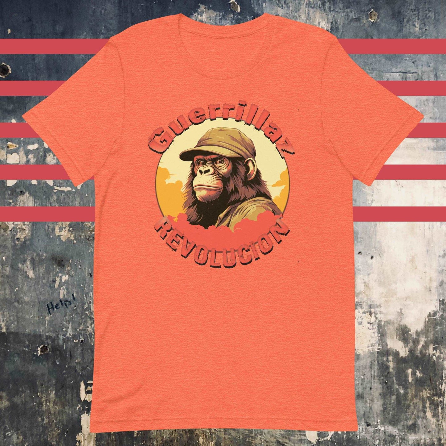 Guerrillaz Revolucion #3: Embrace the Revolution for Change Unisex t-shirt - The Dude Abides - T-shirt - activism - animal