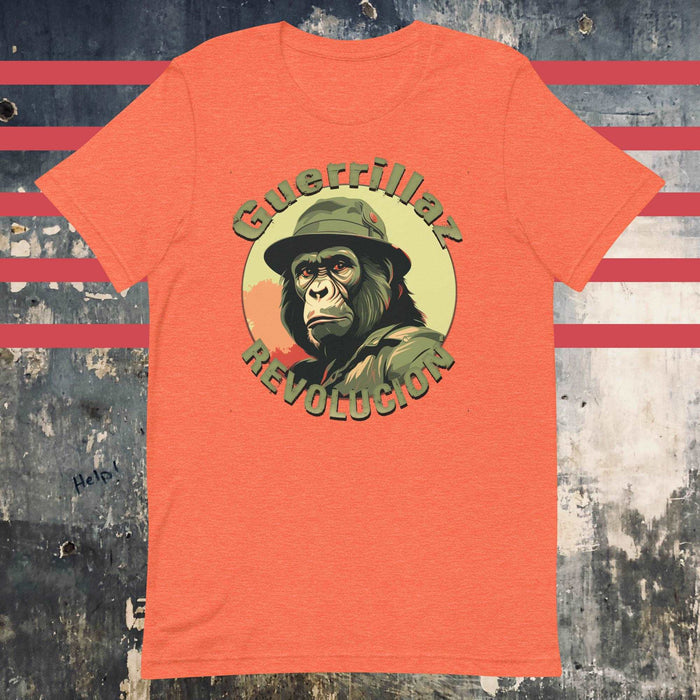 Guerrillaz Revolucion #4: Embrace the Revolution for Change Unisex t-shirt - The Dude Abides - T-shirt - activism