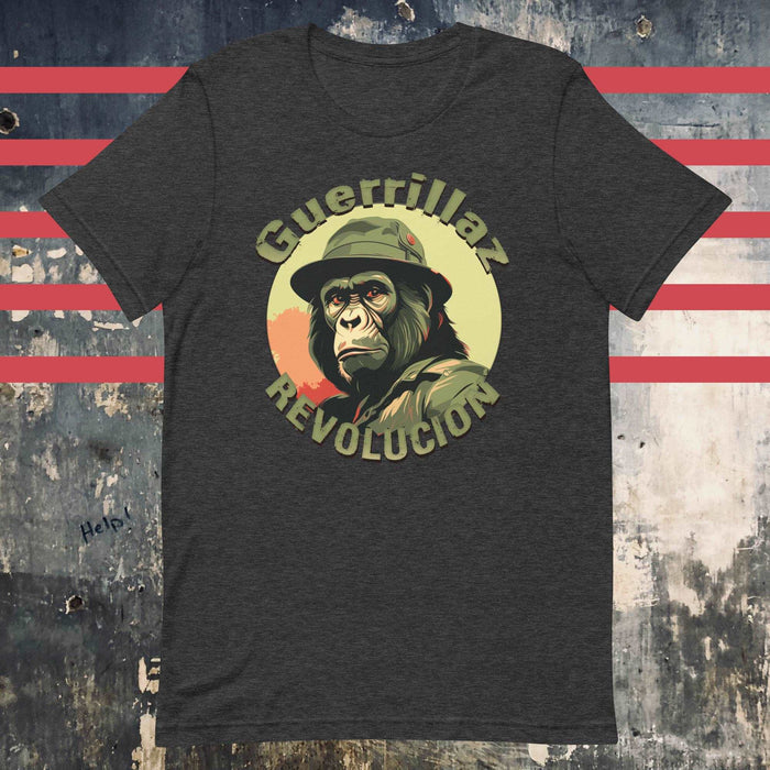 Guerrillaz Revolucion #4: Embrace the Revolution for Change Unisex t-shirt - The Dude Abides - T-shirt - activism