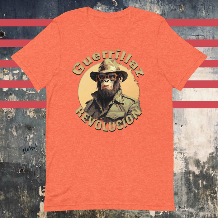 Guerrillaz Revolucion #5: Embrace the Revolution for Change Unisex t-shirt - The Dude Abides - T-shirt - activism