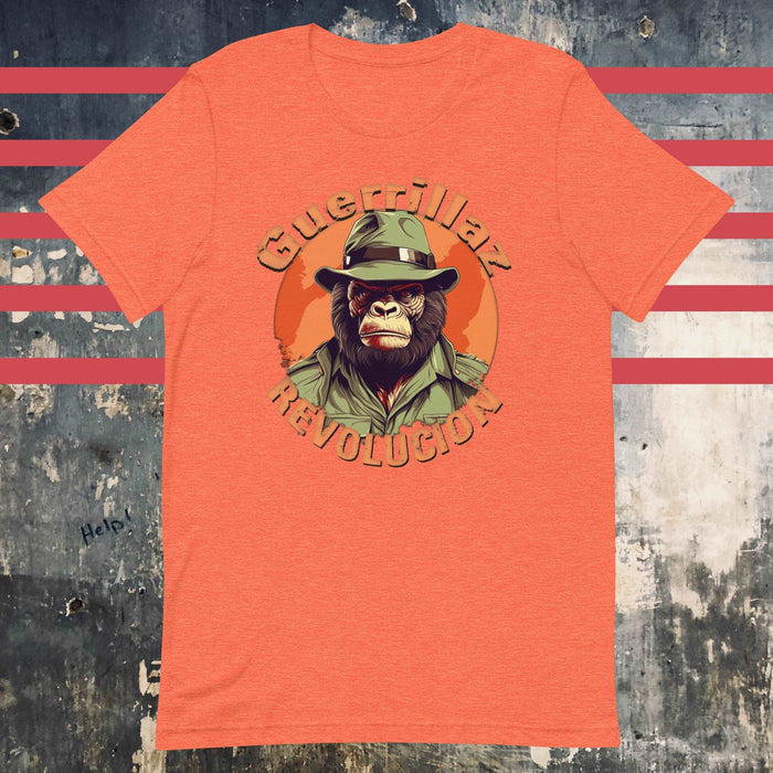 Guerrillaz Revolucion #8: Embrace the Revolution for Change Unisex t-shirt - The Dude Abides - T-shirt - activism