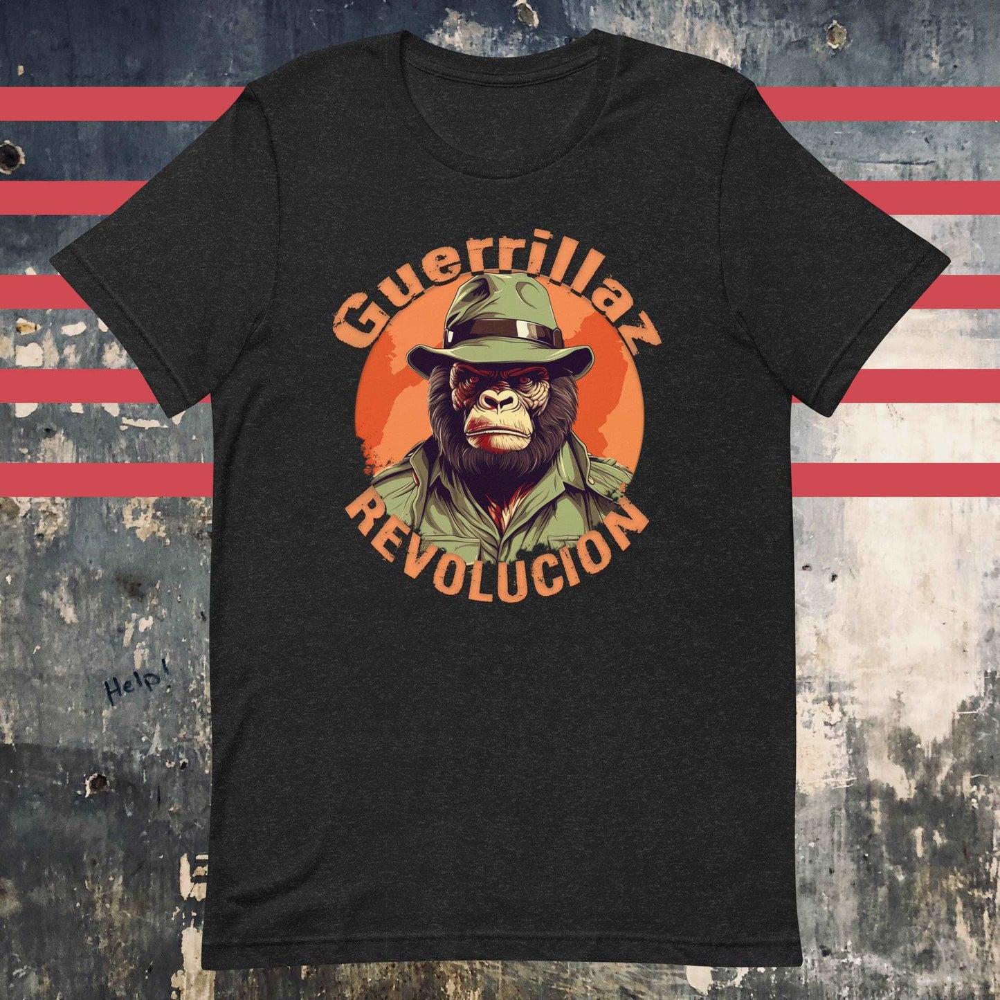 Guerrillaz Revolucion #8: Embrace the Revolution for Change Unisex t-shirt - The Dude Abides - T-shirt - activism